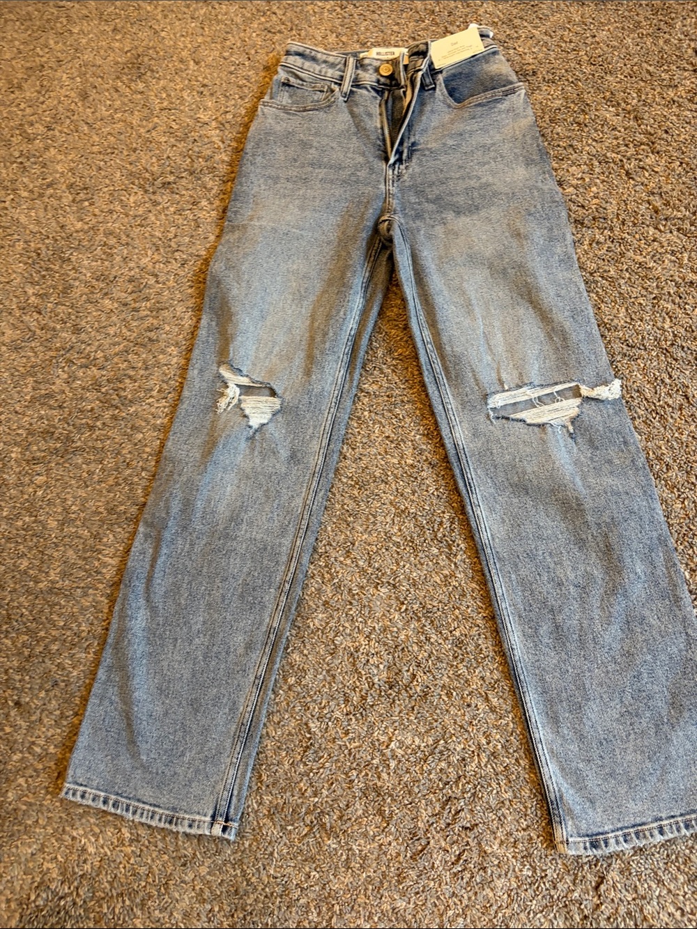 Hollister Ultra High Rise Dad Jeans 000